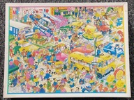 I love New York - MB Puzzle - 1000 elementów (brak 3el!) - po raz 2!