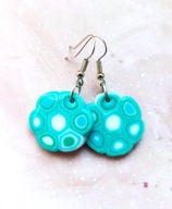 MEGA PROMOCJA!! Kolczyki z masy plastycznej model Nr 14