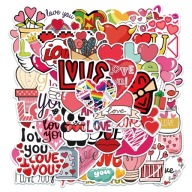 Naklejki Miłość Love Motywacja Wlepy Sticker Bomb Laptop Telefon 50szt.