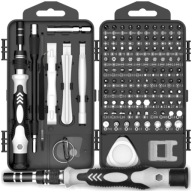 Zestaw śrubokrętów precyzyjnych 115w1 do telefonu laptopa naprawy + etui