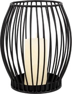 Gadgy duży świecznik na podgrzewacze czarny metalowy 16,7x18 cm