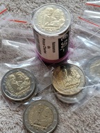 2 Euro Luksemburg 2020 Narodziny ZWYKŁA (Relief) Luxemburg MENNICZA