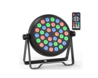 Reflektor LED RGB 36W Sceniczny DMX + Pilot – Efekty Impreza DJ