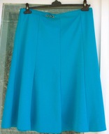 BM sliczna morska spódnica z dzianiny r 48/50