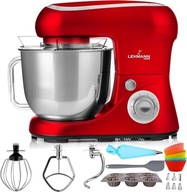 Robot Kuchenny Planetarny Lehmann 2200W Misa 5L Mikser 6 Biegów Czerwony