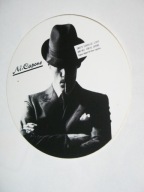 Al. Capone oryginalna naklejka