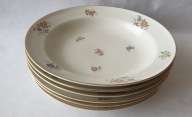 6 Talerzy do zupy 21 cm Rosenthal Else ecru