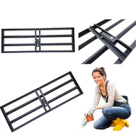 NIWELATOR RĘCZNY TERENU XXL 125CM Do TRAWNIKA PIASKU RÓWNIARKA METALOWY