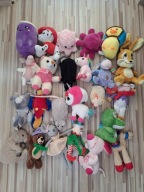 Zestaw maskotek 25szt Średnie 10-20cm 823