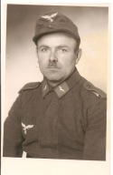WEHRMACHT -TRZECIA RZESZA -ŻOŁNIERZ -zdjęcie -format pocztówkowy -PORTRET