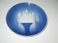IGRZYSKA OLIMPIJSKIE MONTREAL 1976 talerz porcelanowy