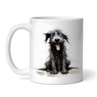 Kubek z psem, wesoły pies 330ml