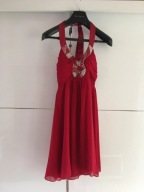 LE BLOSSOM_SUKIENKA Z WIĄZANIEM NA SZYI M STAN BDB