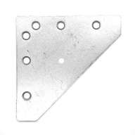 PŁYTA MONTAŻOWA KĄTOWNIK ŁĄCZNIK NAROŻNIK BLACHA STALOWA 95X95MM IKEA METOD