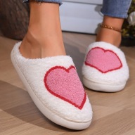 Papcie SERDUSZKO HEART Ciepłe Antypoślizgowa Podeszwa Prezent r.38-39