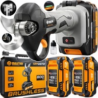 SEKATOR akumulatorowy ELEKTRYCZNE NOŻYCE ogrodowe silnik BEZSZCZOTKOWY AKU