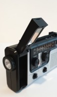 Radio przetrwaniowe HT-998 z akumulatorem i dynamem. WIELE ŹRÓDEŁ ZASILANIA