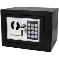 Sejf Elektroniczny Domowy Biurowy Na Szyfr 2 Klucze Zamek Cyfrowy 4,6 L