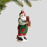 Bombka szklana kształtka kolekcja Home&You Mikołaj miś lokomotywa pies 17cm