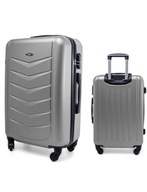 Walizka twarda kabinowa podróżna na kółkach lekka do samolotu 55x40x23