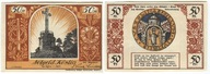 Banknot zastepczy miasta - KOSZALIN - 50 Pfennig