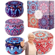 ŚWIECE ZAPACHOWE SOJOWE NATURALNE ZESTAW NA PREZENT DZIEŃ BABCI 4 SZTUKI