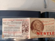 .Francja karnet reklam . Nestle........KL N2 N3