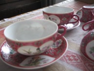 china chinska porcelana vintage filizanki 11 sztk