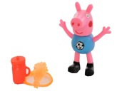 Komplet figurka + akcesoria świnka george na tort