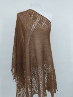 Chusta kid moher jedwab rękodzieło