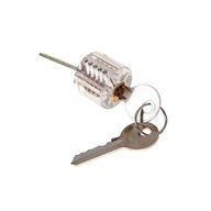 WKŁADKA DO ZAMKA PRZEZROCZYSTA DO NAUKI TRENOWANIA PRAKTYKI