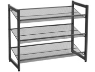 REGAŁ PÓŁKA NA BUTY GAZETY AKCESORIA 3 PÓŁKI METAL
