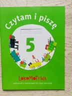 Lokomotywa 1 Czytam i piszę podręcznik z ćwiczeniami część 5 klasa 1