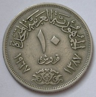 Egipt 10 piastrów 1967