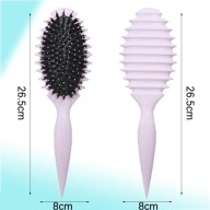 SZCZOTKA DO WŁOSÓW KRĘCONYCH DO LOKÓW DEFINIUJĄCA LOKI MASAŻ WŁOSIE FIOLET