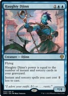 MTG Haughty Djinn Rare DMU
