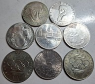 200 zł Olimpiada 1976 5 marek 1978 1975 1977 próba 625 waga 95,3 gr SREBRO