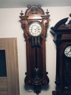 Ładny,wiedeński zegar kwadransowy