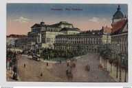 Warszawa ok.1916r. Plac Teatralny Nakładem A.J. Ostrowskiego 583j