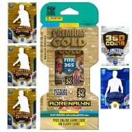 BLISTER PREMIUM GOLD FIFA 365 2026 KARTY PIŁKARSKIE PANINI LIMITED ZŁOTE