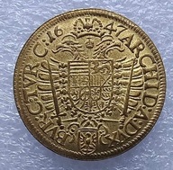 Moneta kolekcjonerska Austriacki Dukat Ferdynand 3 Ferdinand 1647 replika