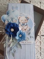 Kartka z okazji roczku lub narodzin dziecka