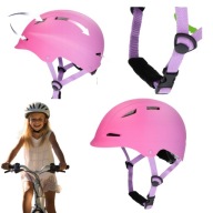 KASK ROWEROWY DZIECIĘCY REGULOWANY UNIWERSALNY NA ROWER HULAJNOGĘ ROLKI