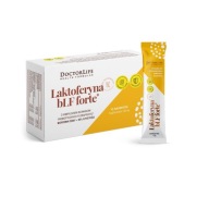 Suplement diety Doctor Life Laktoferyna bLF forte prebiotyki 15 saszetek