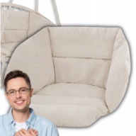 Poduszka na huśtawkę ogrodową bocianie gniazdo na taras fotel krzesło boho