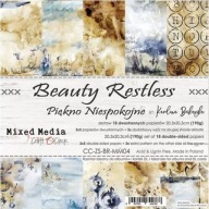 Zestaw papierów BEAUTY RESTLESS 20,3X20,3 Craft O'Clock.