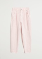 M A N G O mom dżinsy oversize jeansy boyfriend slouchy balonowe barrel boho