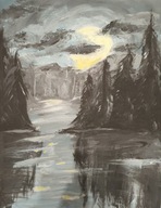 WOŚP - Malujemy dobro - obraz „Światło w ciszy"