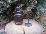 BARDZO RZADKI ZAPALNIK SZRAPNEL A-W M96c 9CM KOMPLET SYGNOWANY!