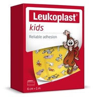 Leukoplast KIDS plaster z opatrunkiem 6cm x 1m